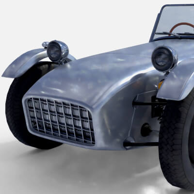 Roadster 1 3D Model