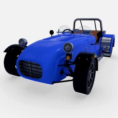Roadster 2 3D Model