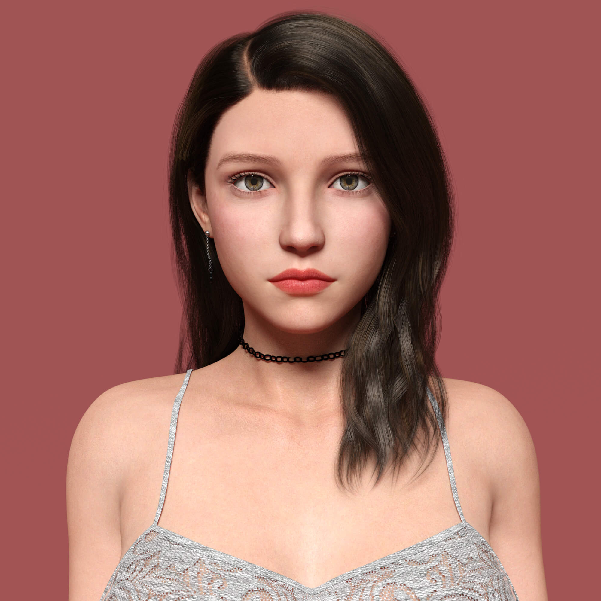 Tifany 3D Render, Digital Art by ArthurNery