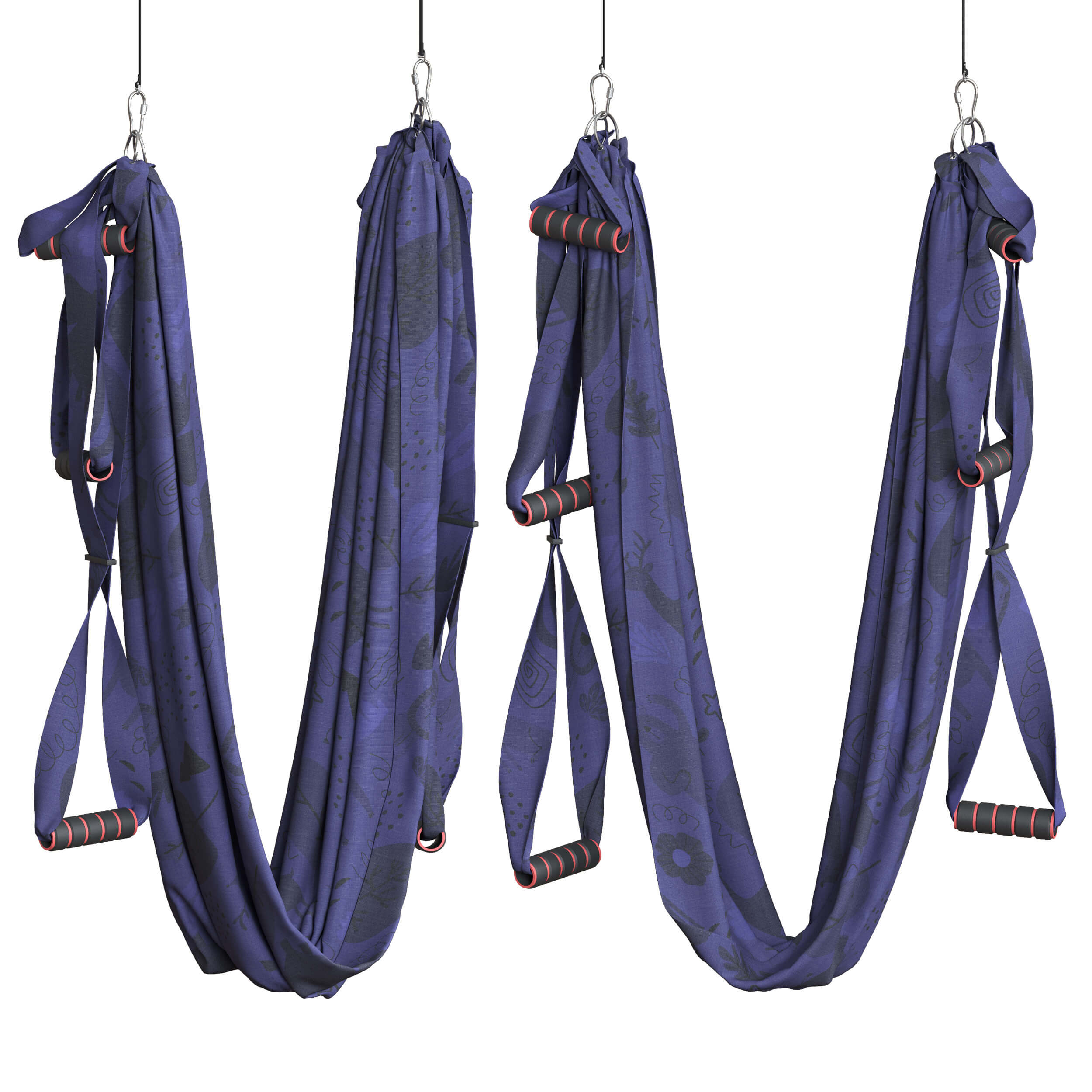 Aero Yoga Hammock 3D Model by ArtInt3d