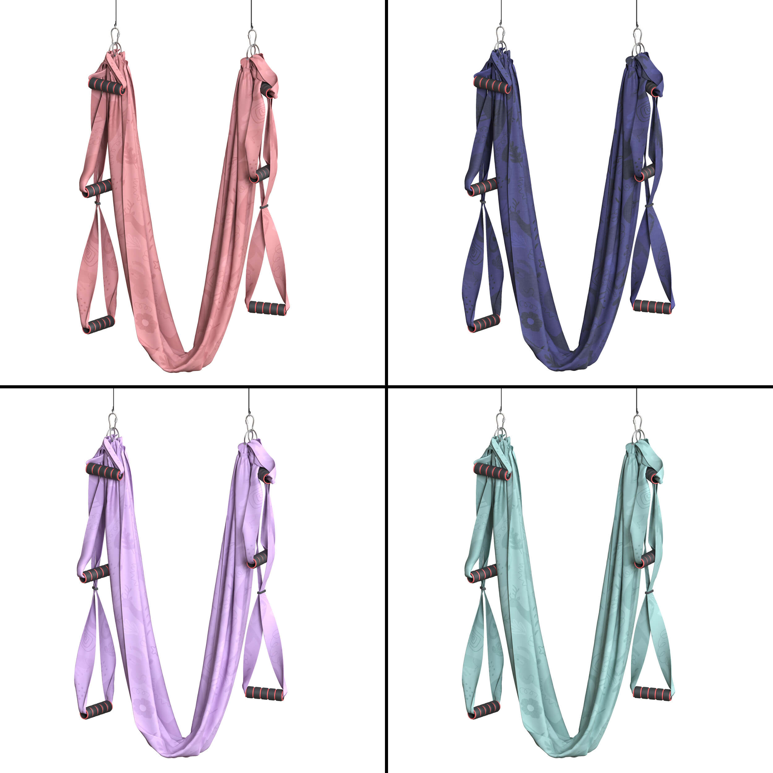 Aero Yoga Hammock 3D Model by ArtInt3d