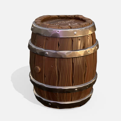 Stylized Barrel