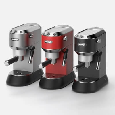 Coffee Machine Espresso Barista Stainless Model Subdivision