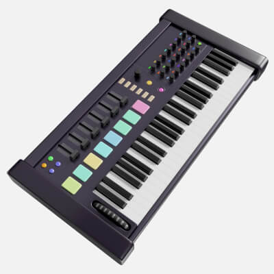 Midi Keyboard with Drum Section