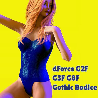 dForce G2F G3F G8F Gothic Bodice