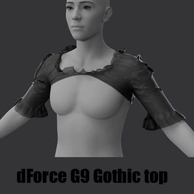 dForce G9 Gothic Top