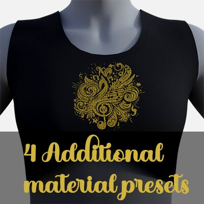 dForce G9 Modern Sporty Crop Top Free Materials