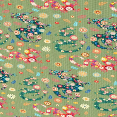 Floral Dragon Iray Shaders