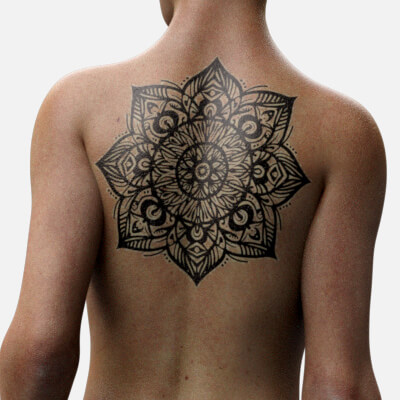 Free G8F Round Lace Tattoo
