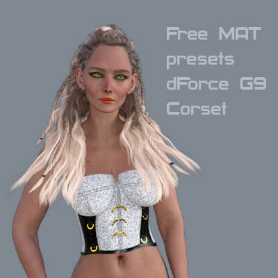 Free MAT Presets dForce G9 Corset
