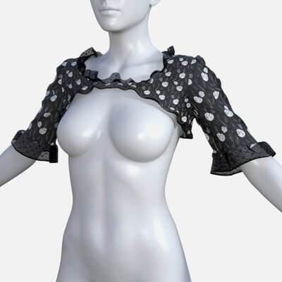 Free Materials dForce G8F Lace Top