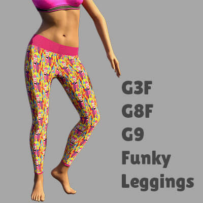 G3F G8F G9 Funky Leggings