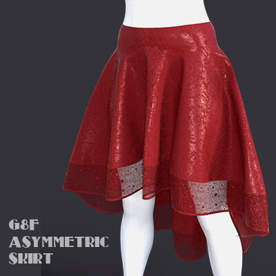 G8F Asymmetric Skirt