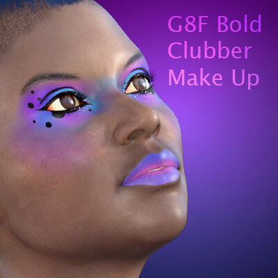 G8F Bold Clubber Makeup