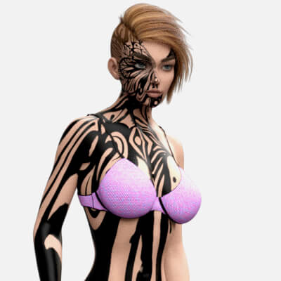 Free G8f Ornamental Body Paint