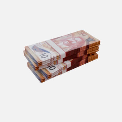 10 Barbadian Dollar BBD - 3D Model by Arupsaha