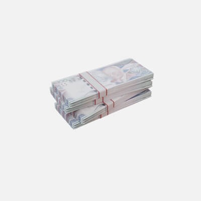 100 Barbadian Dollar BBD - 3D Model by Arupsaha