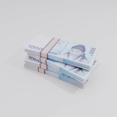 HOW MUCH IS 1 SOUTH KOREAN WON visual data 4