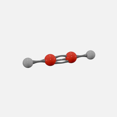 Acetylene Molecule - 3D Model by Arupsaha