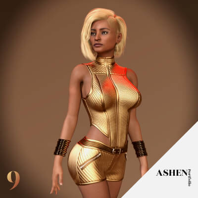 Arana Rani Character Morph for G8F 8.1F and G9