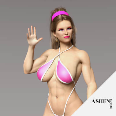 Barb-13 for Genesis 8 and 8.1 Female