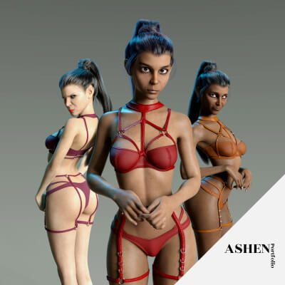 Blitzen Character Morph for Genesis 8 and 8.1 Female