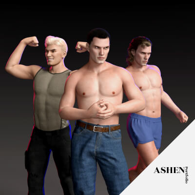 Cassidy Character Morph for Genesis 8 and 8.1 Male