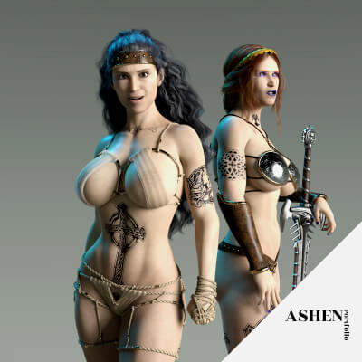 Celtic Creed Tattoo Pack for Genesis 8