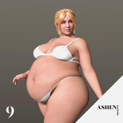 Charise Fontaine Character Morph for G8F 8.1F and G9 by AshenPortfolio
