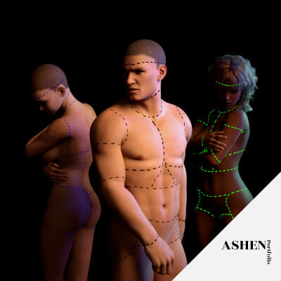 Choice Cuts Body Paint for G9 by AshenPortfolio