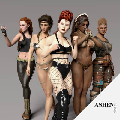 Choose Your Fighter for Genesis 8 and 8.1 Female