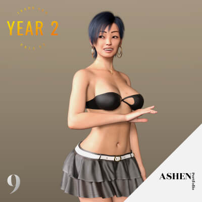 Dachi Miko APX Character Morph for G8F 8.1F and G9