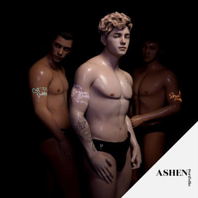 Daddy Day Tattoo Pack for Genesis 8 and 8.1