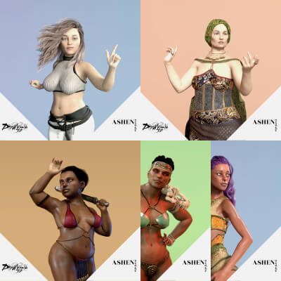 Fantasy Five for Genesis 8 Female