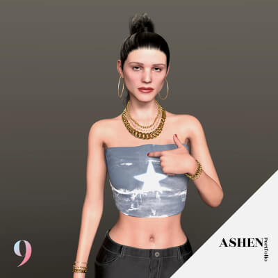 Fern Wright Character Morph for G8F 8.1F and G9