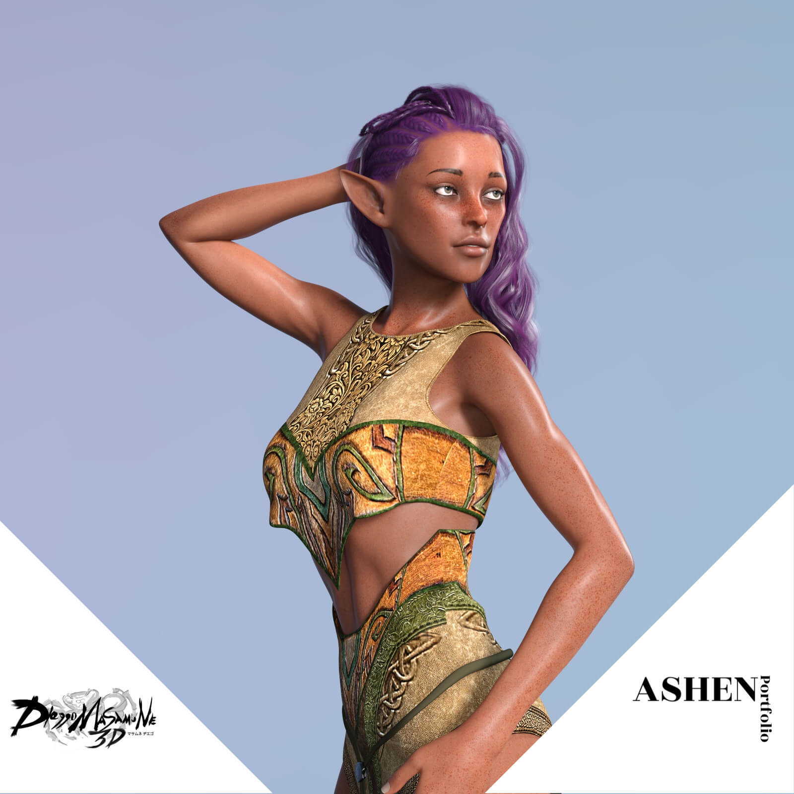 Fantasy Five for Genesis 8 Female by AshenPortfolio