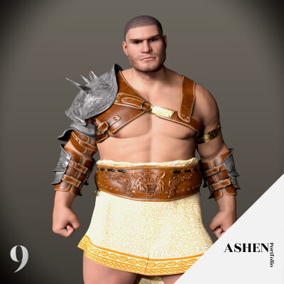 Grave Happard Character Morph for G8M 8.1M and G9 by AshenPortfolio