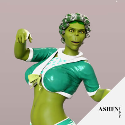 Gretchen G for Genesis 8 and 8.1 Female