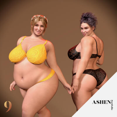 Gretel Gourmetta Character Morphs for G8F 8.1F and G9 by AshenPortfolio