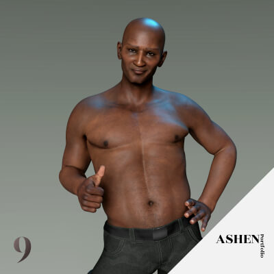 Jabari Character Morph for G8M 8.1M and G9