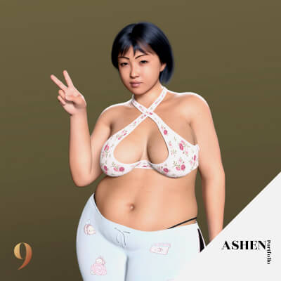Jeon Hee-Jin Character Morphs for G8F 8.1F and G9