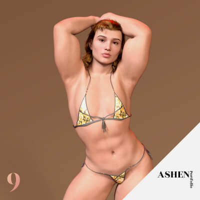 Juno Stahl Character Morph for G8F 8.1F and G9
