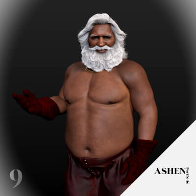 King Kringle Character Morph for G8M 8.1M and G9