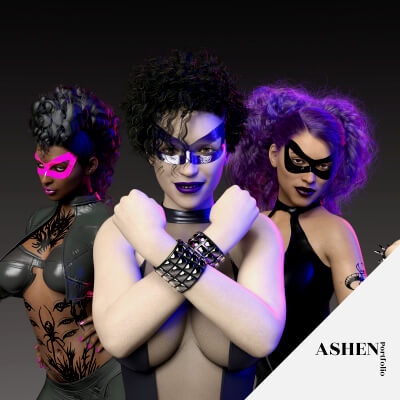 Kitty Mask for Genesis 8 and 8.1