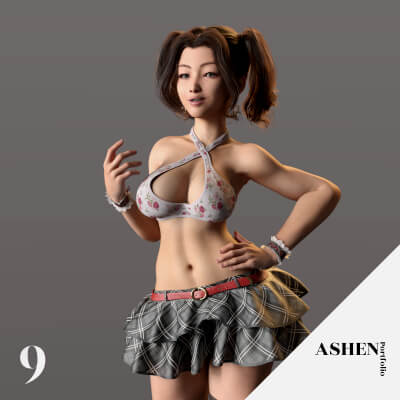 Kumo Character Morph for G8F 8.1F and G9 by AshenPortfolio
