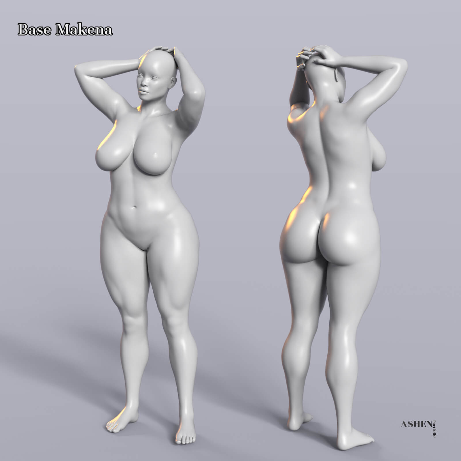 Makena Character Morph for G8F, 8.1F and G9