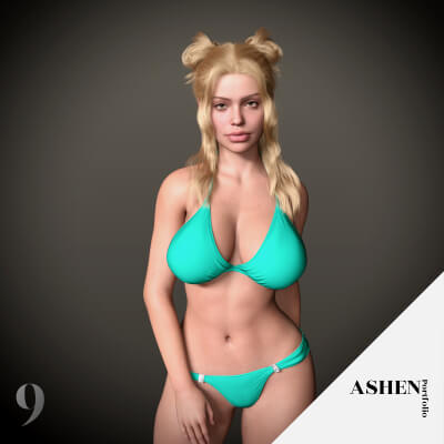 Mimi Pout Character Morphs for G8F 8.1F and G9