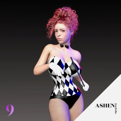 Mischief Character Morph for G8F 8.1F and G9 by AshenPortfolio