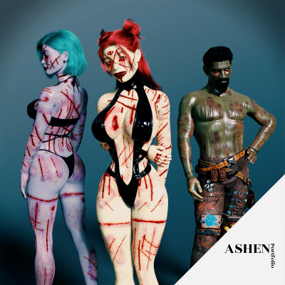 Mistake VFX Makeup for G9 by AshenPortfolio