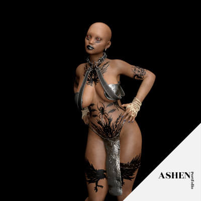 Occult Tattoos for Genesis 8 Female